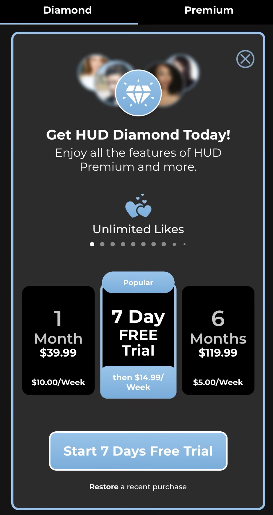 HUD-app-diamond